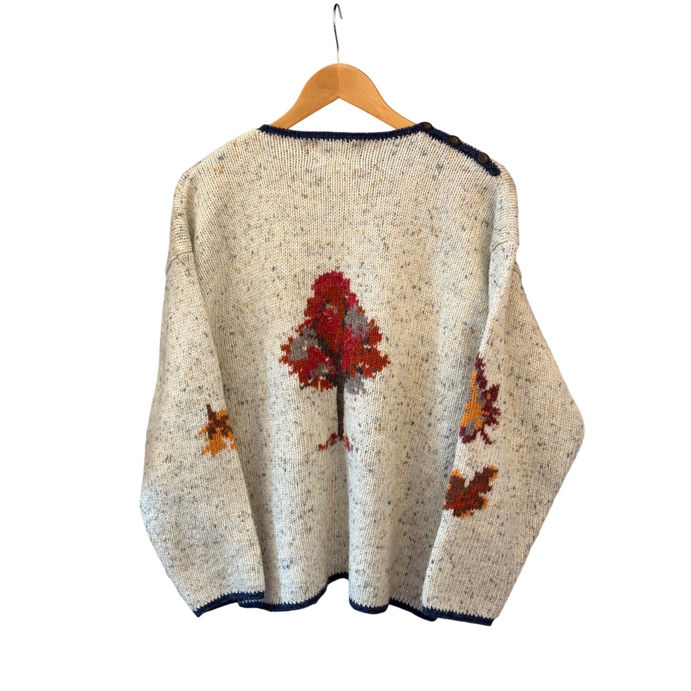 Vintage Woolrich Bear Sweater Cabin Core Grandmacore Gorpcore Fallcore Autumn - Picture 3 of 4
